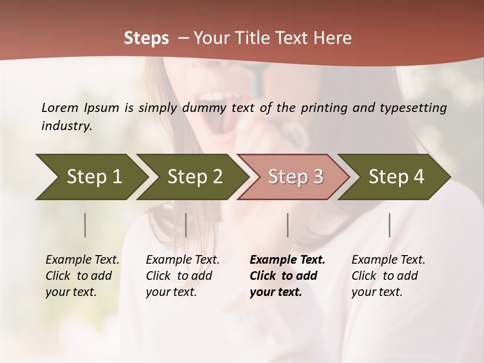 Hand Selective People PowerPoint Template