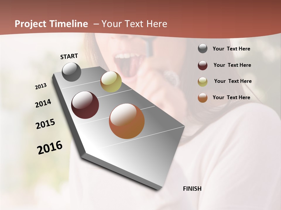 Hand Selective People PowerPoint Template