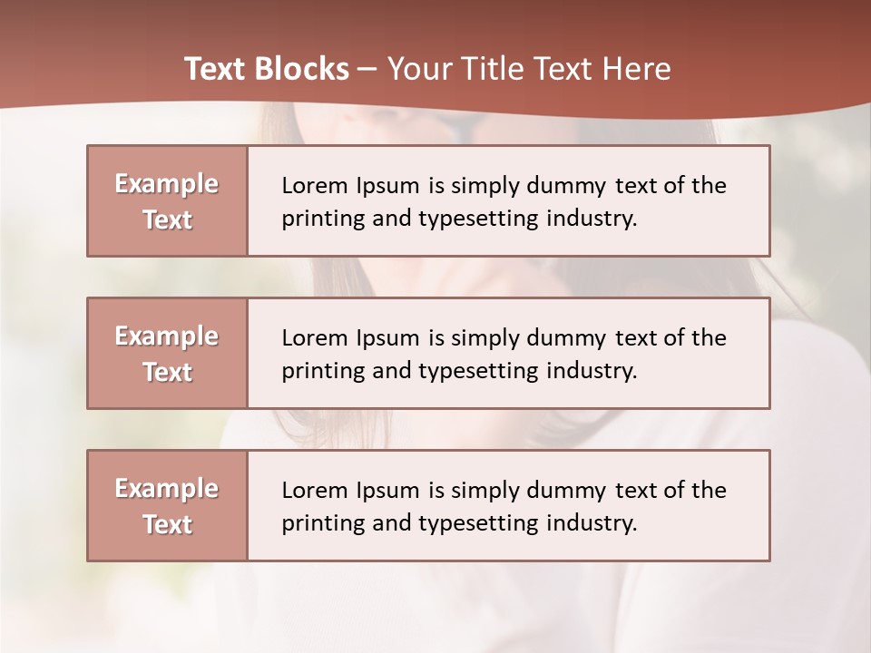 Hand Selective People PowerPoint Template