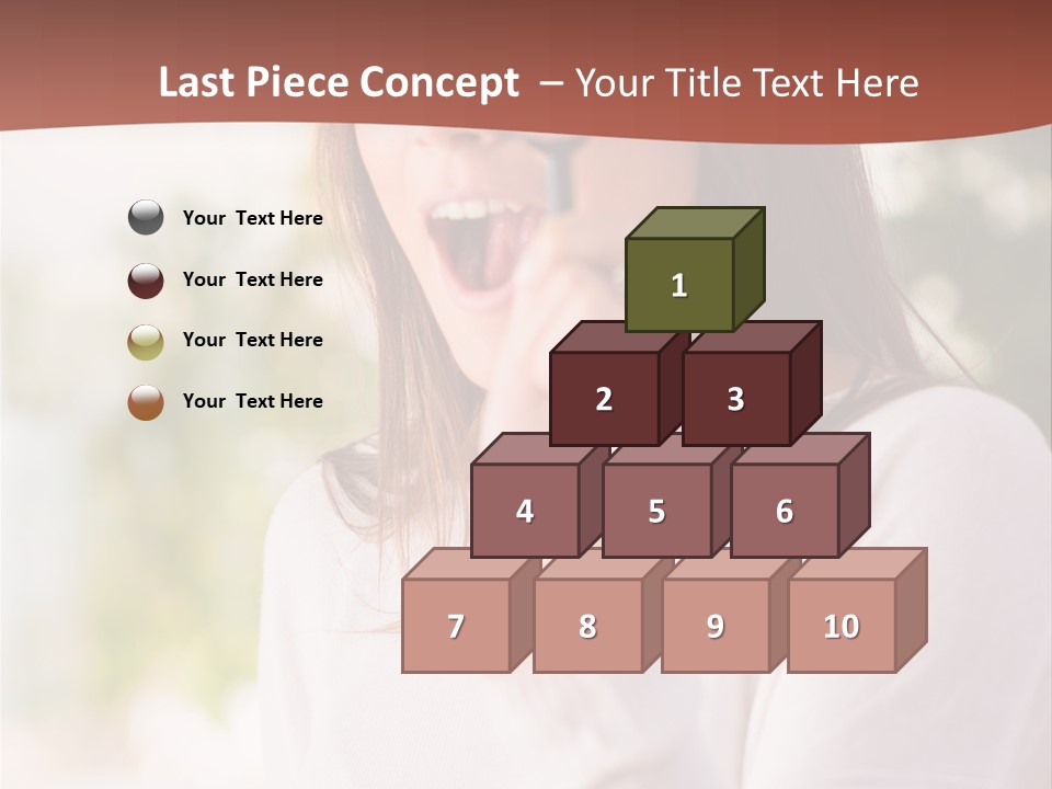 Hand Selective People PowerPoint Template