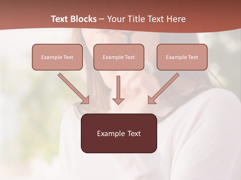 Hand Selective People PowerPoint Template