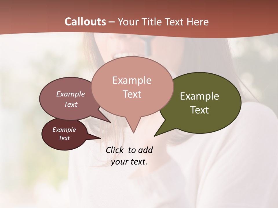 Hand Selective People PowerPoint Template