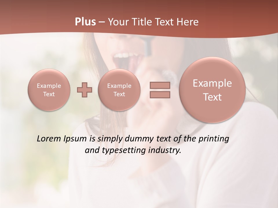 Hand Selective People PowerPoint Template