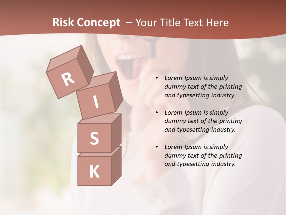 Hand Selective People PowerPoint Template