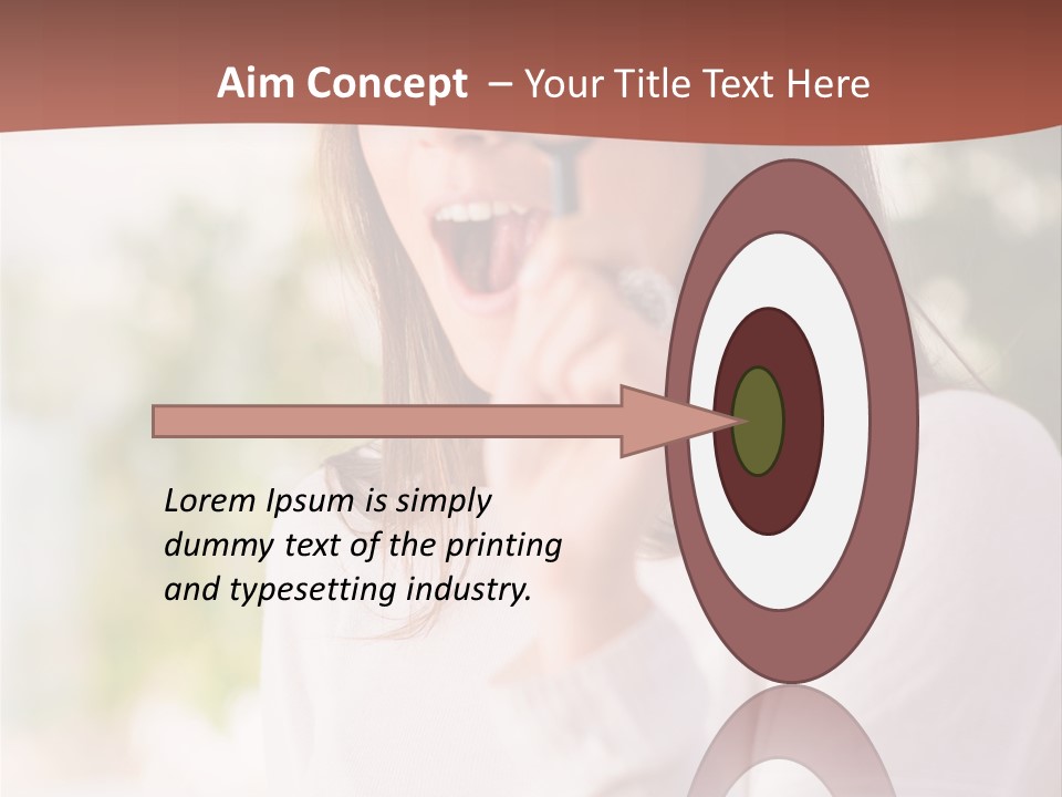 Hand Selective People PowerPoint Template