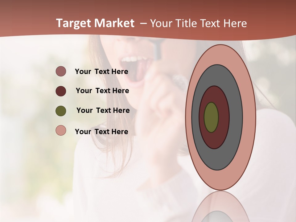 Hand Selective People PowerPoint Template