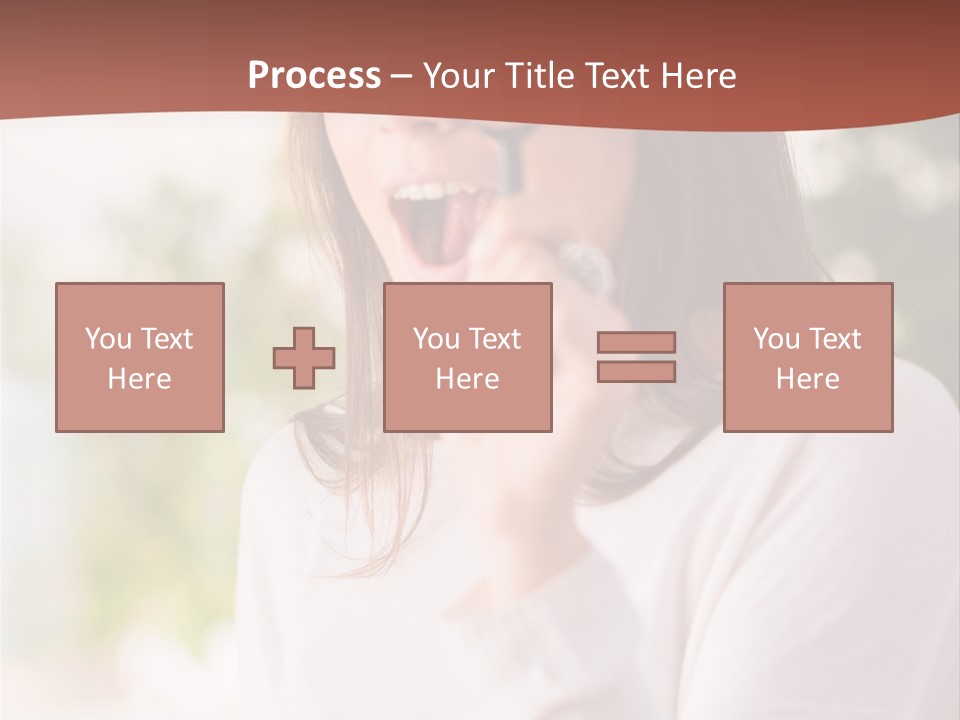 Hand Selective People PowerPoint Template