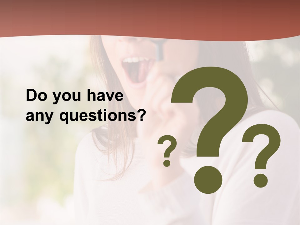 Hand Selective People PowerPoint Template