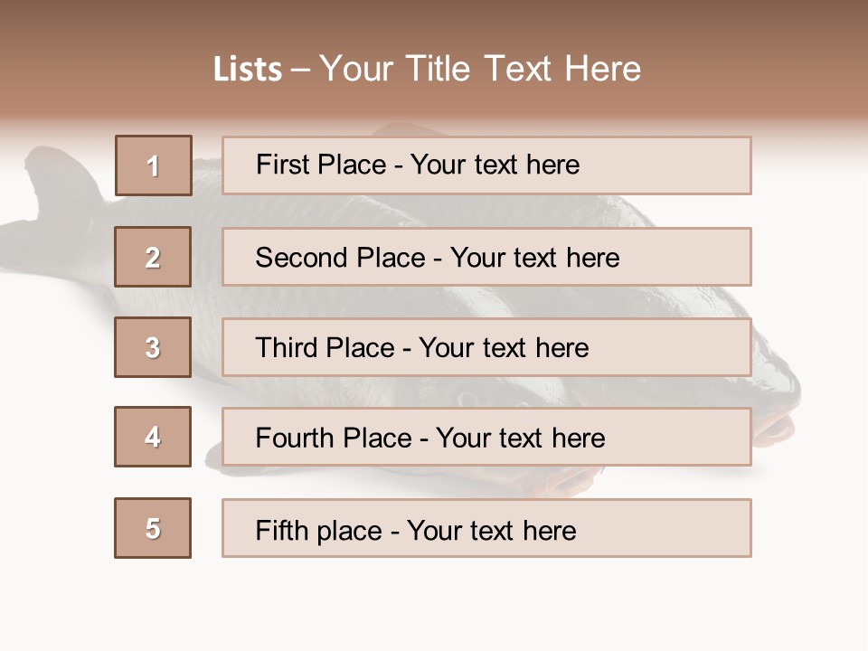 Raw Food Gourmet PowerPoint Template
