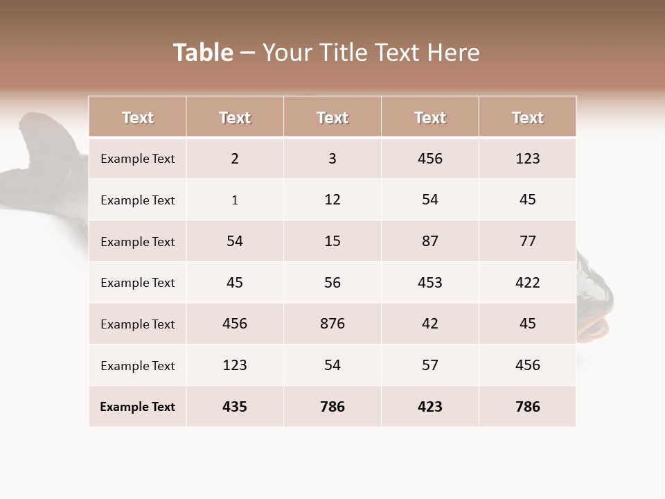 Raw Food Gourmet PowerPoint Template