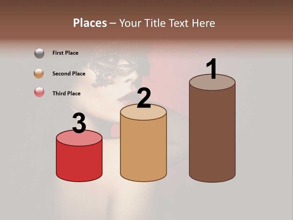 Style Dark Model PowerPoint Template