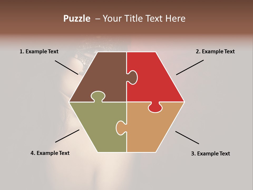 Style Dark Model PowerPoint Template