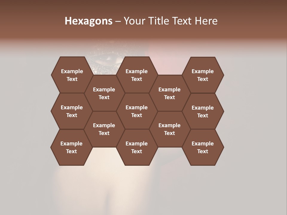 Style Dark Model PowerPoint Template