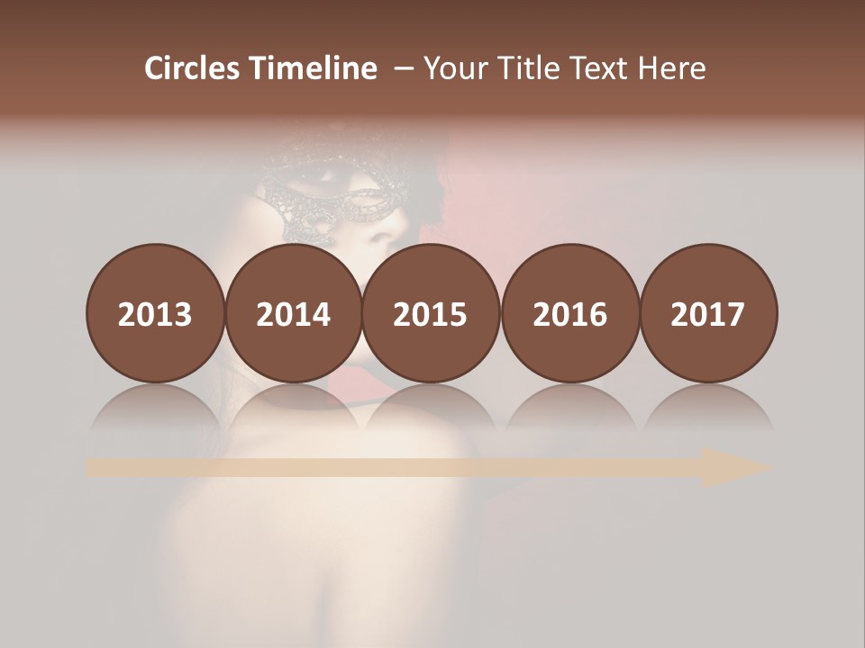 Style Dark Model PowerPoint Template