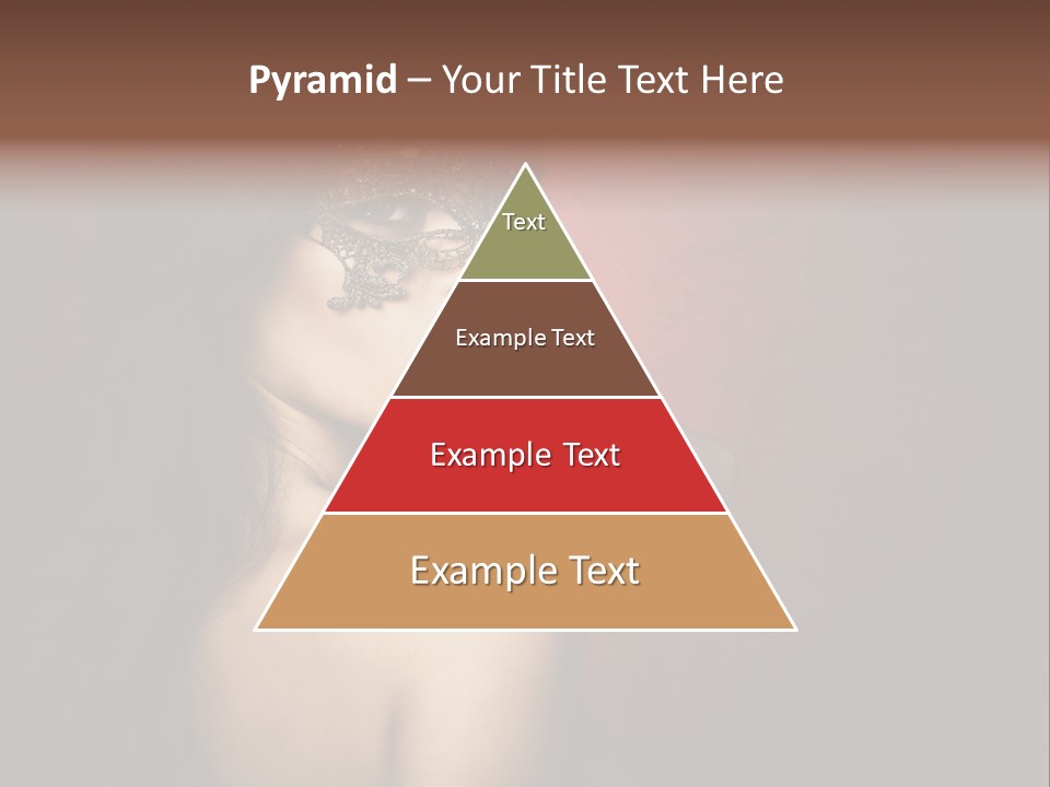 Style Dark Model PowerPoint Template