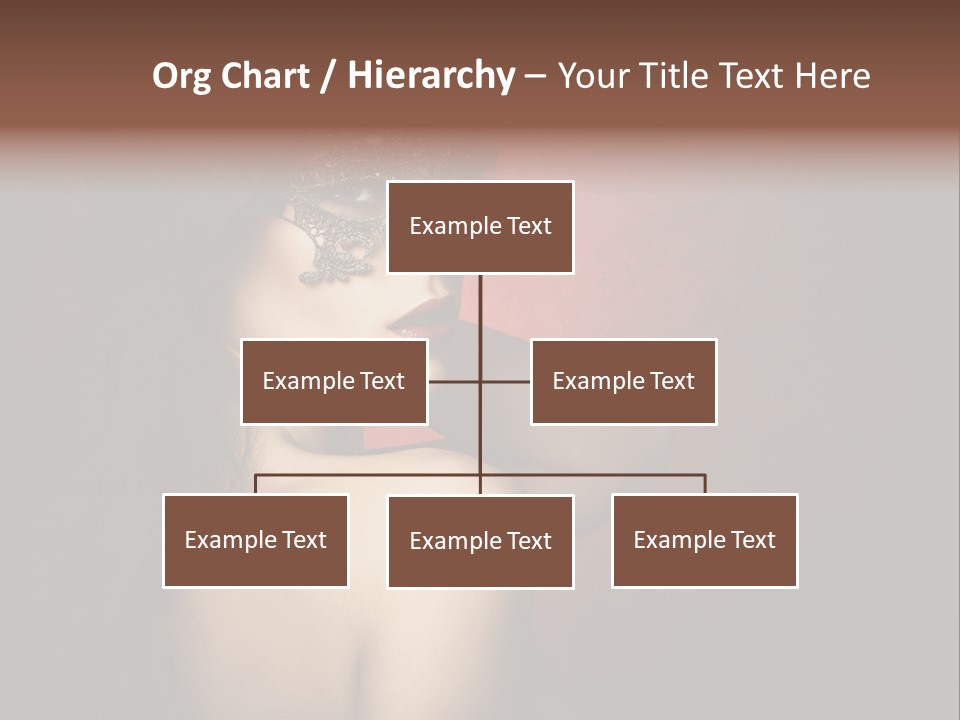 Style Dark Model PowerPoint Template