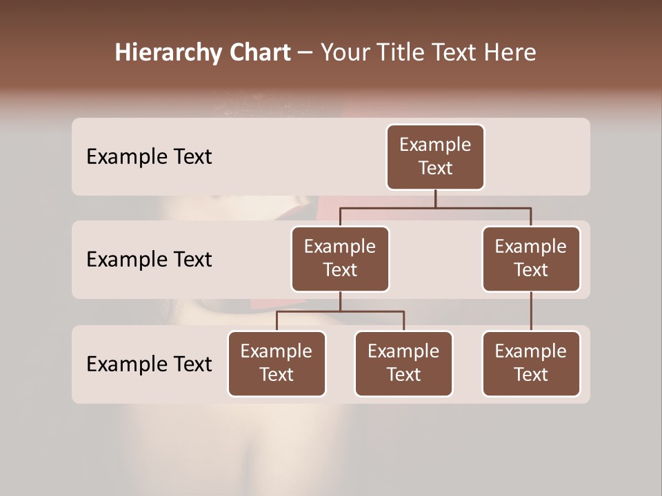 Style Dark Model PowerPoint Template