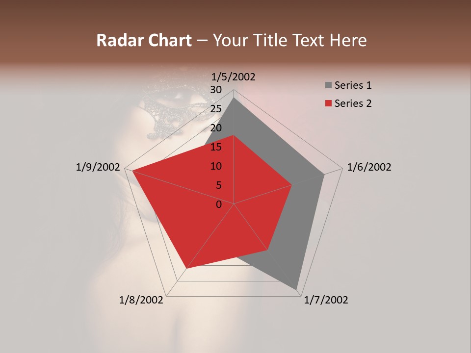 Style Dark Model PowerPoint Template