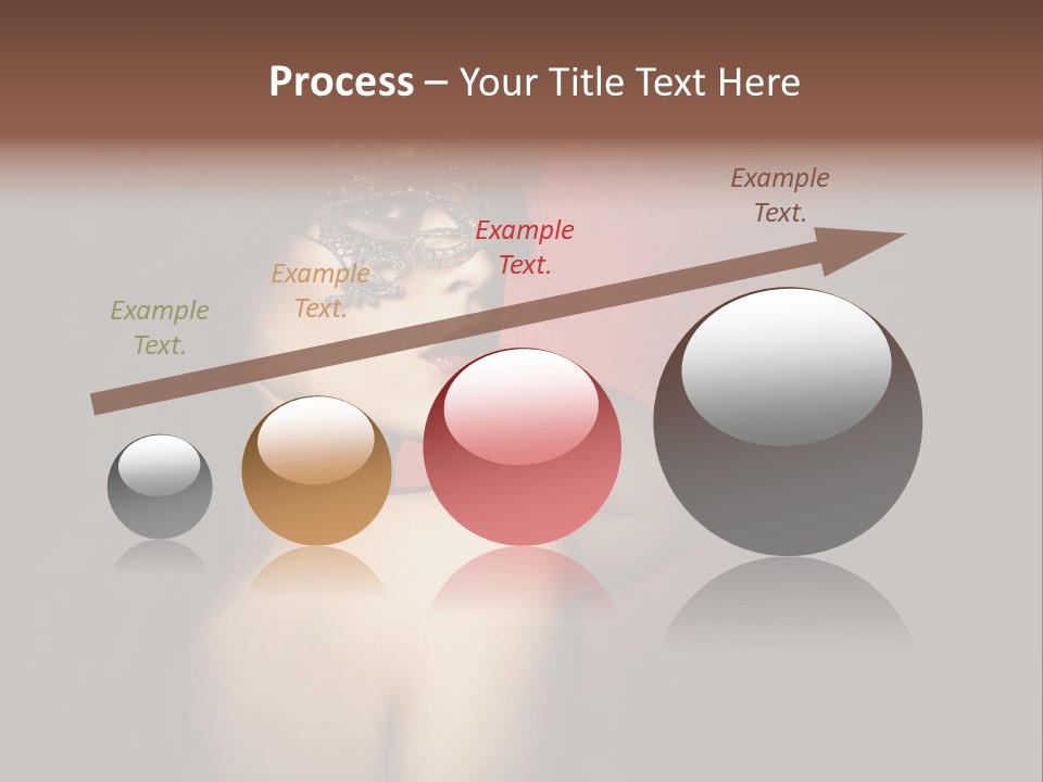 Style Dark Model PowerPoint Template