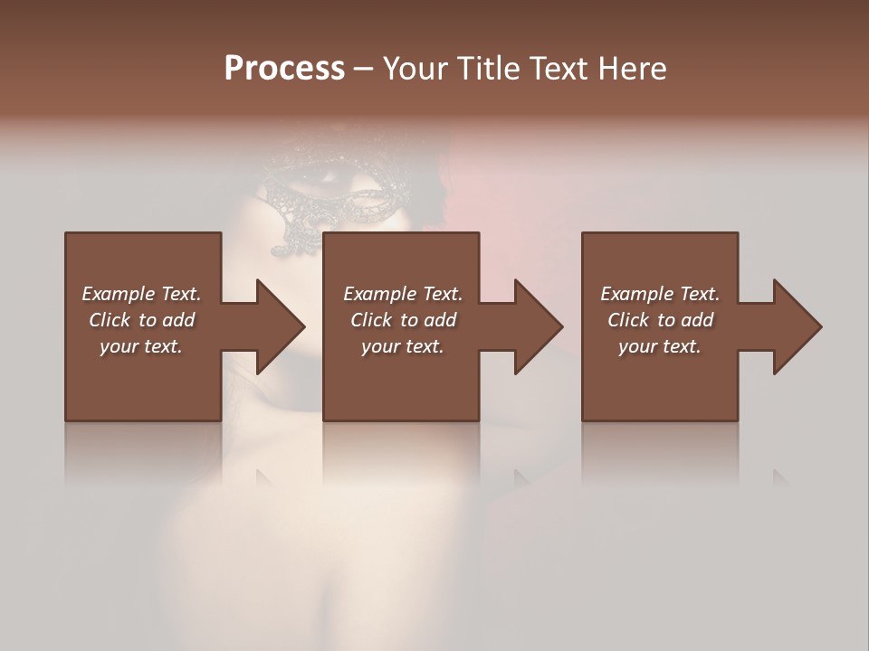 Style Dark Model PowerPoint Template