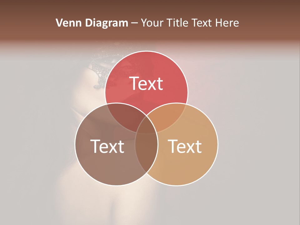 Style Dark Model PowerPoint Template