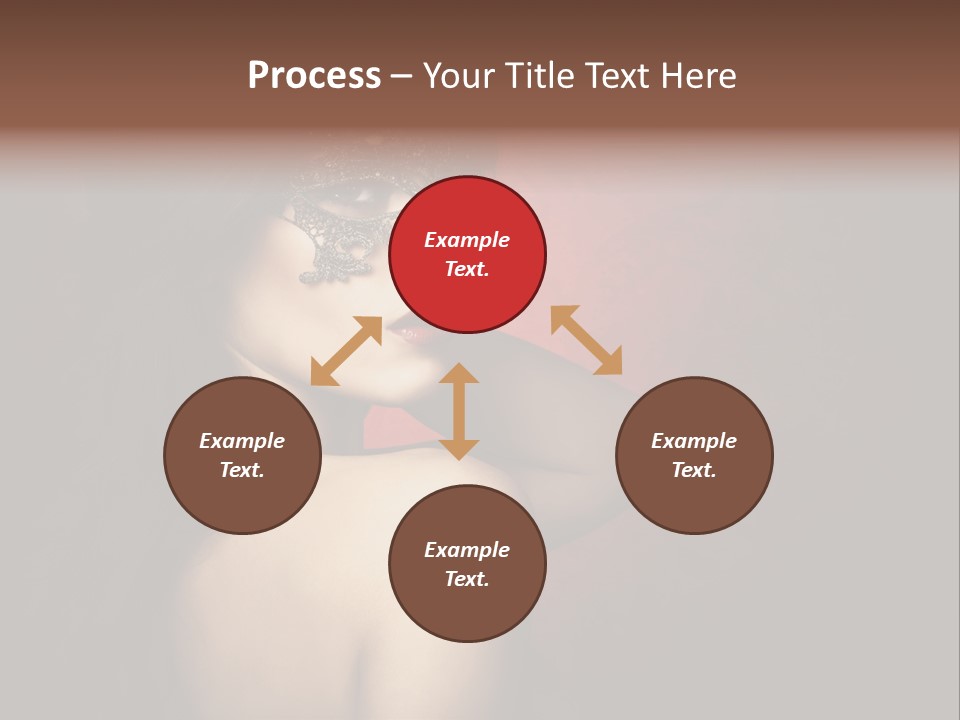 Style Dark Model PowerPoint Template