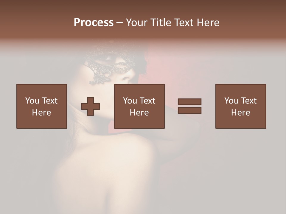 Style Dark Model PowerPoint Template