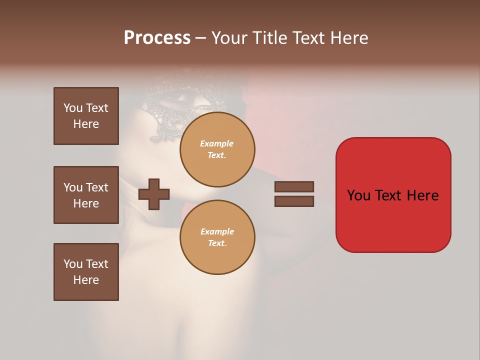Style Dark Model PowerPoint Template