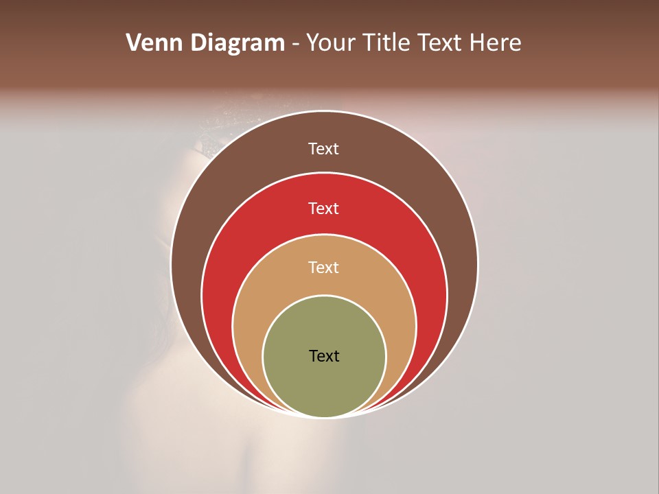 Style Dark Model PowerPoint Template