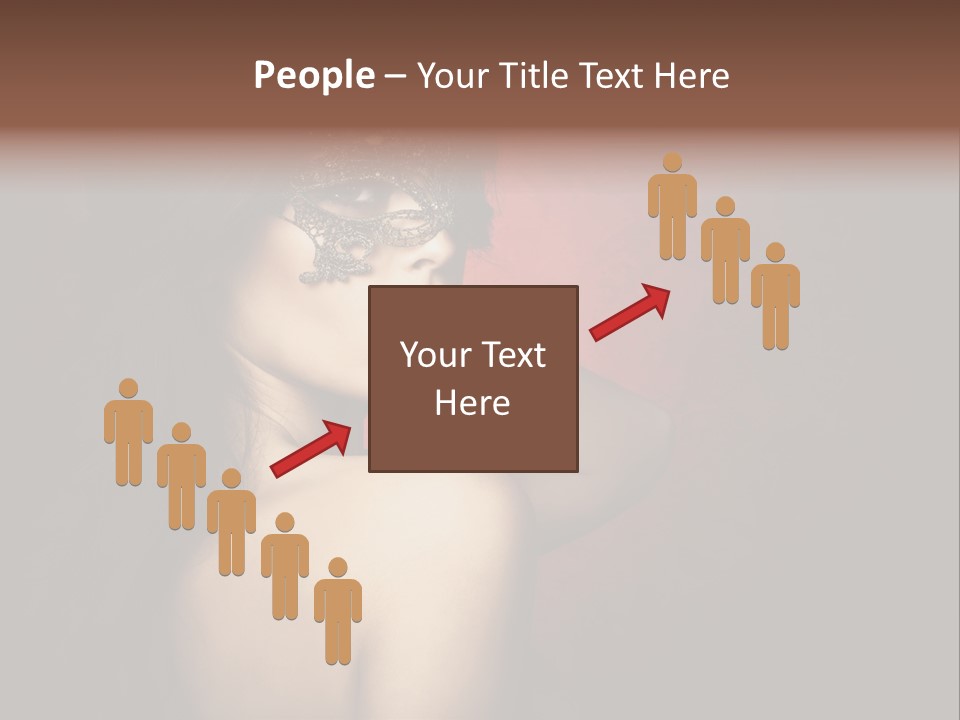 Style Dark Model PowerPoint Template