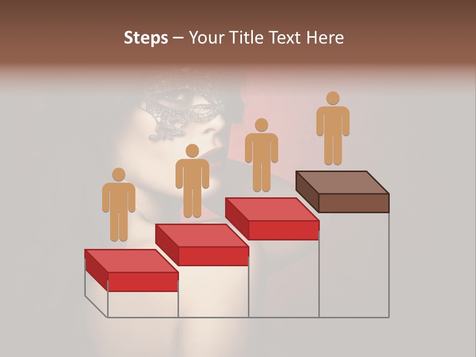 Style Dark Model PowerPoint Template