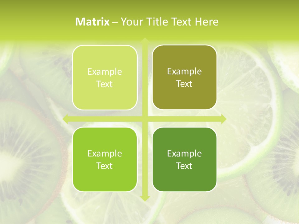 Nature Texture Food PowerPoint Template