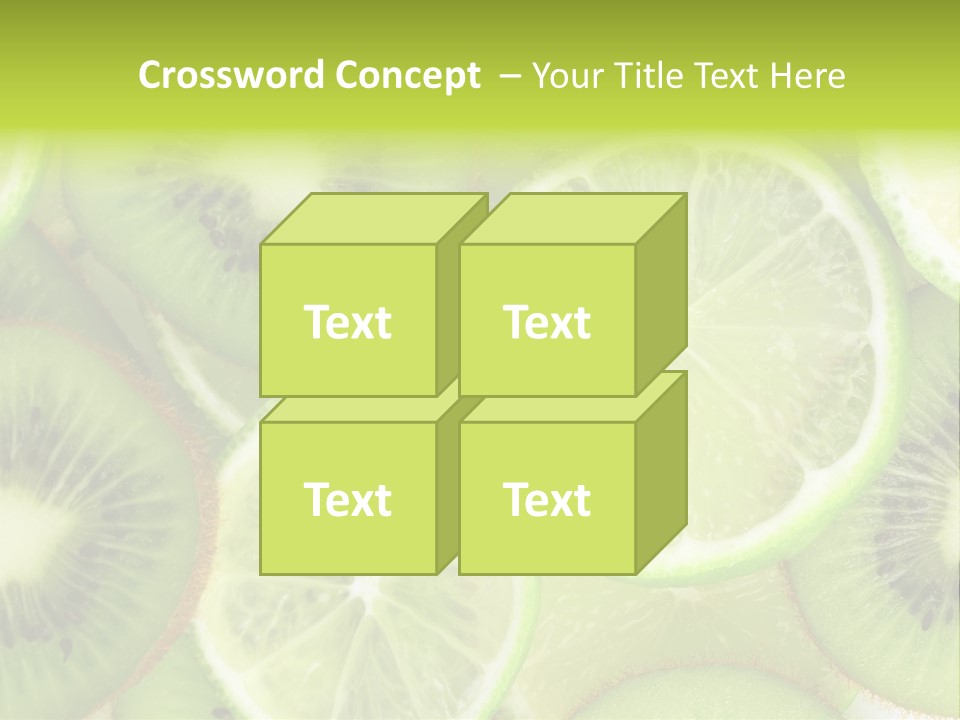 Nature Texture Food PowerPoint Template
