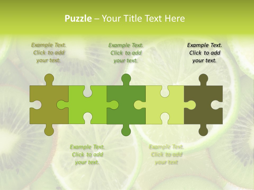 Nature Texture Food PowerPoint Template