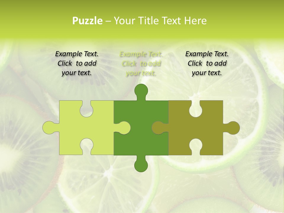 Nature Texture Food PowerPoint Template