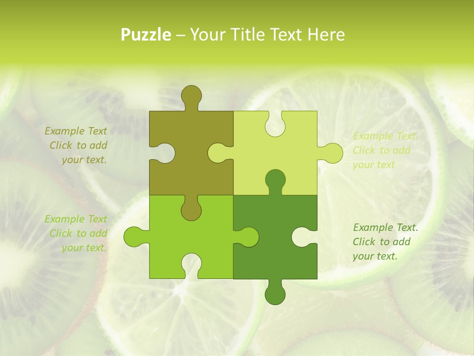 Nature Texture Food PowerPoint Template