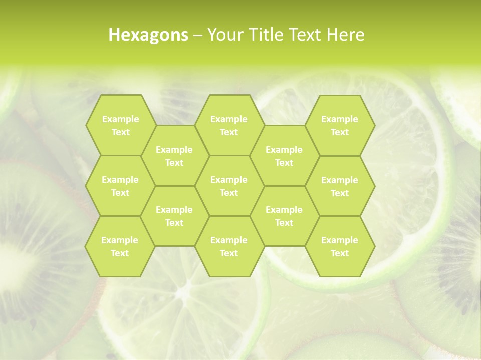 Nature Texture Food PowerPoint Template