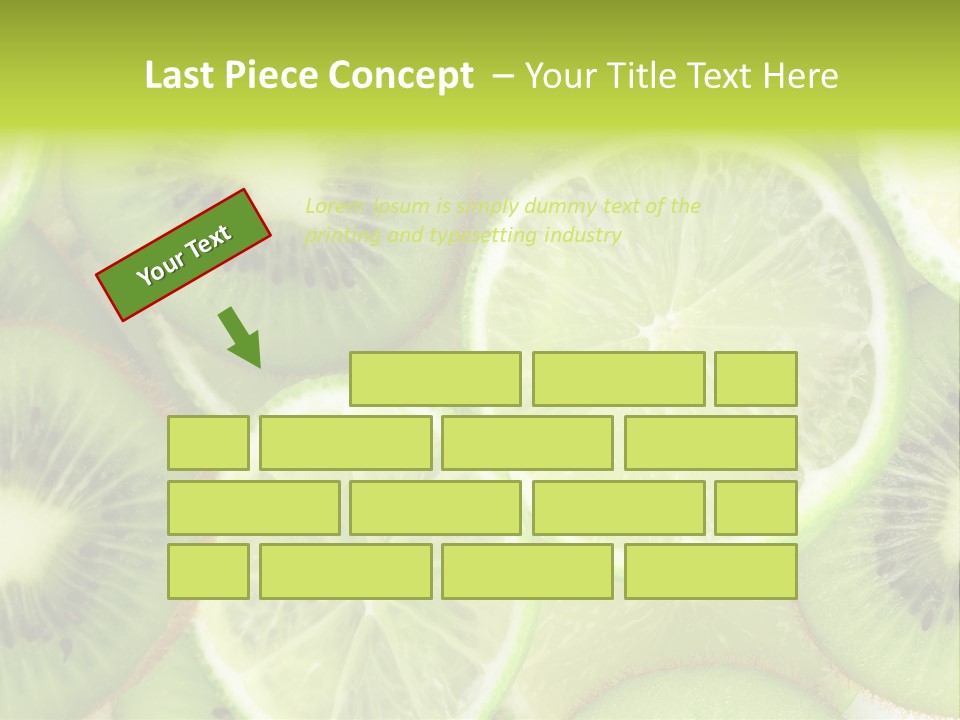 Nature Texture Food PowerPoint Template