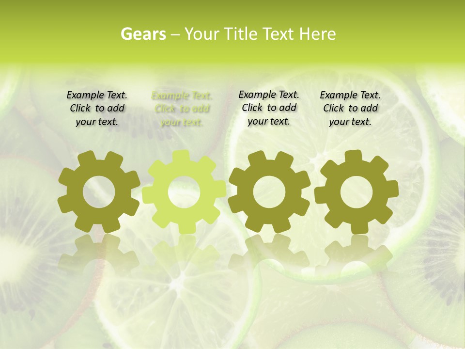 Nature Texture Food PowerPoint Template