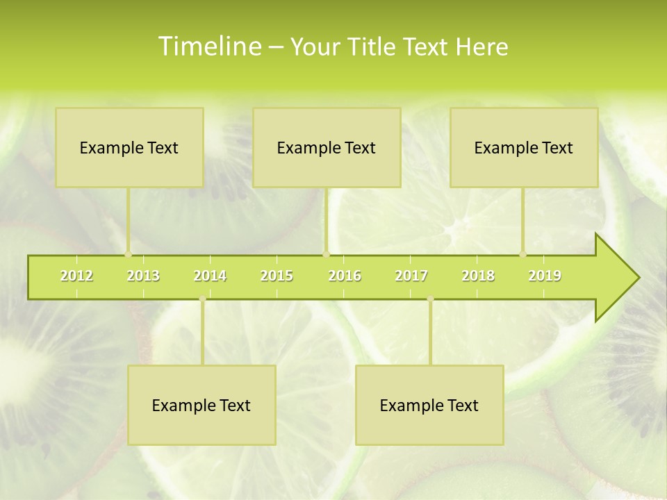 Nature Texture Food PowerPoint Template