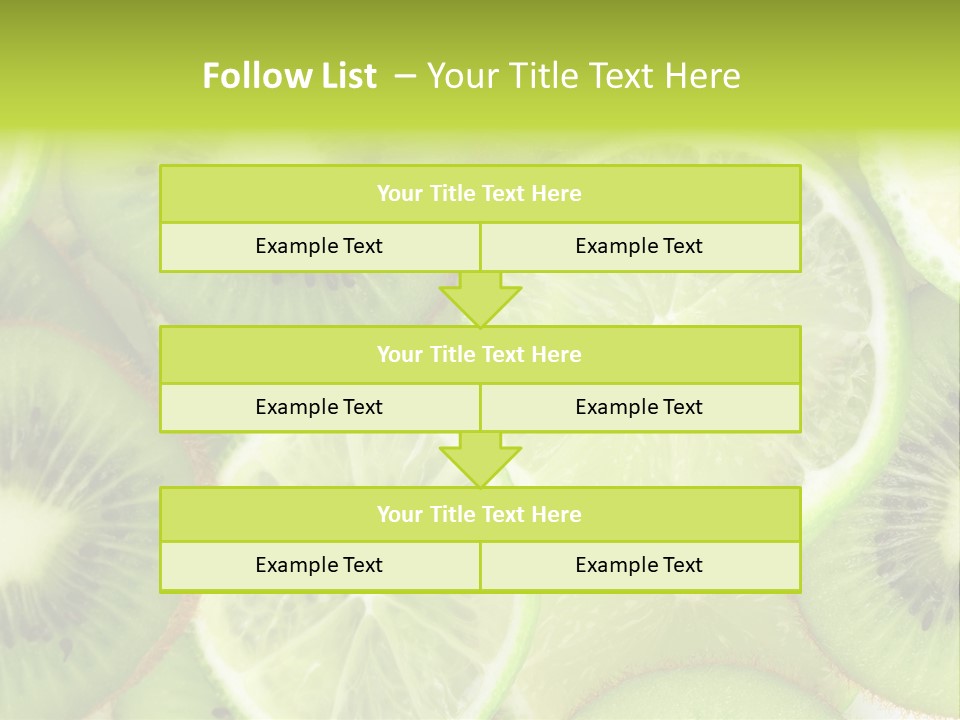 Nature Texture Food PowerPoint Template