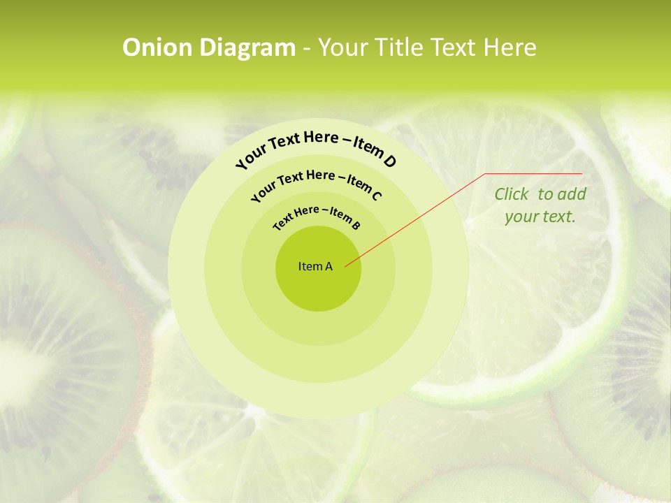 Nature Texture Food PowerPoint Template