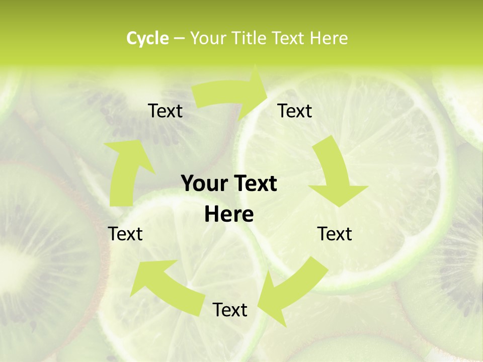 Nature Texture Food PowerPoint Template