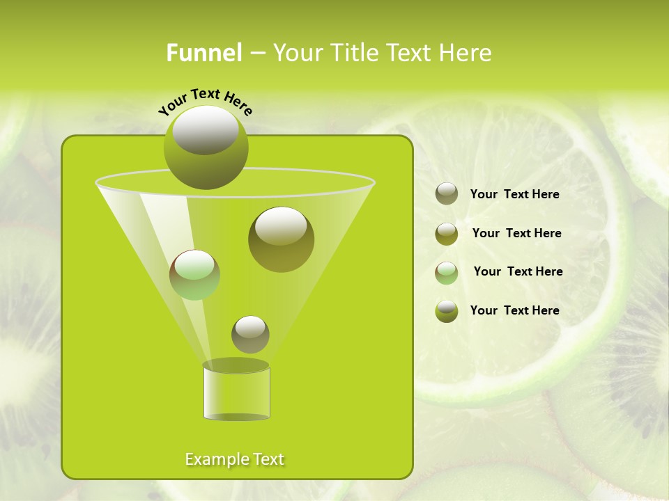 Nature Texture Food PowerPoint Template