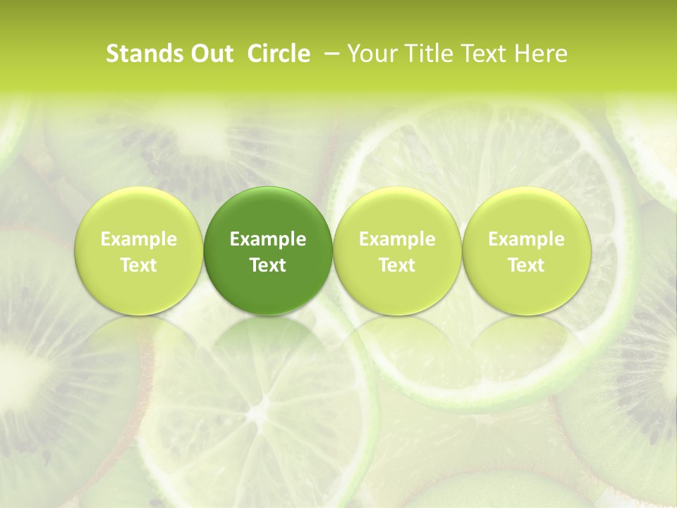 Nature Texture Food PowerPoint Template