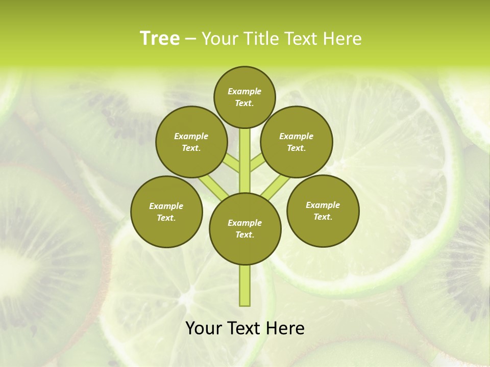 Nature Texture Food PowerPoint Template