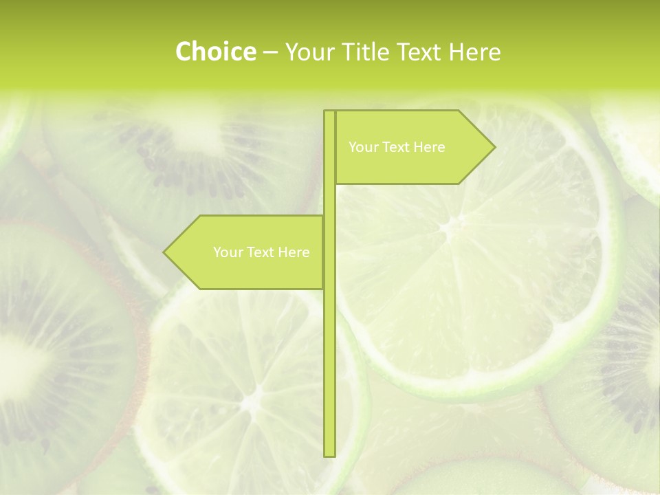 Nature Texture Food PowerPoint Template