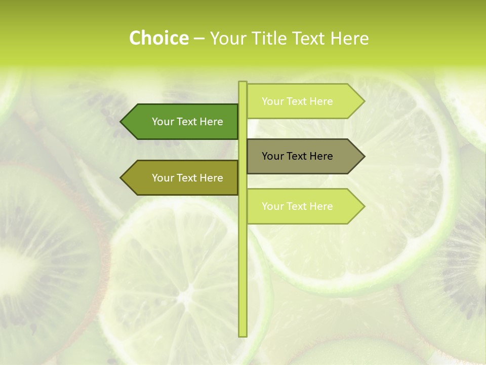 Nature Texture Food PowerPoint Template