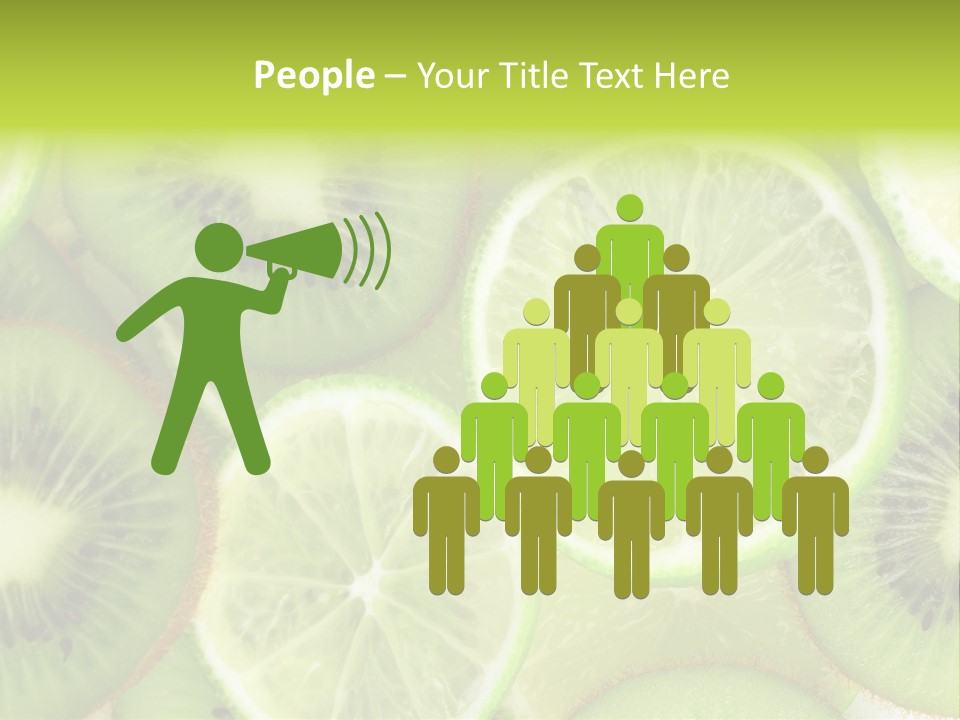 Nature Texture Food PowerPoint Template