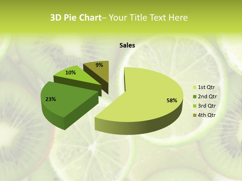 Nature Texture Food PowerPoint Template